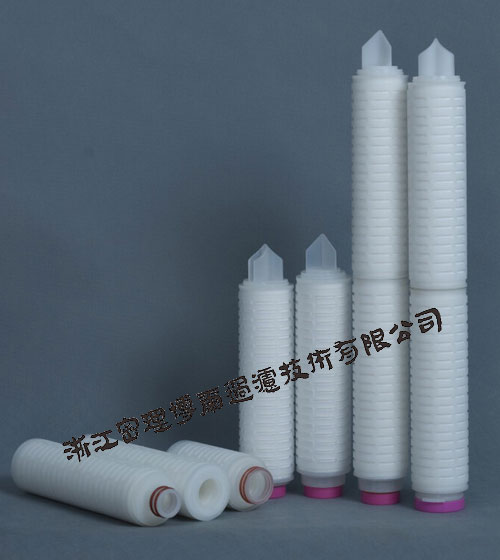 玻璃纤维折叠式滤芯 